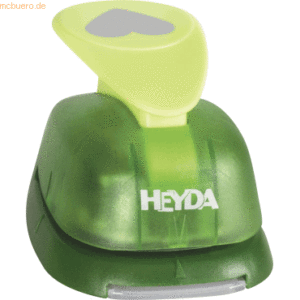 Heyda Motivstanzer für Karton bis 220g/qm XL Herz 38mm