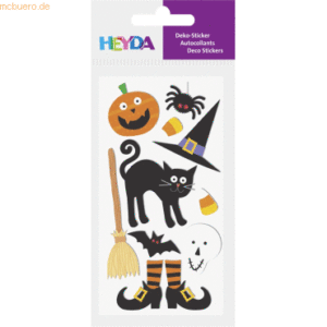 6 x Heyda Sticker-Mix Halloween
