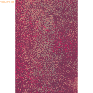 5 x Heyda Holografie-Klebefolie 100x50cm rot