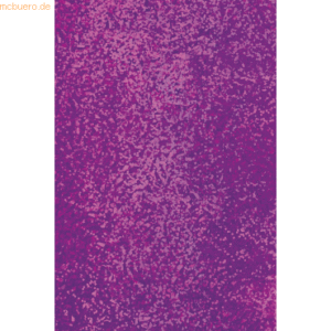 5 x Heyda Holografie-Klebefolie 100x50cm pink