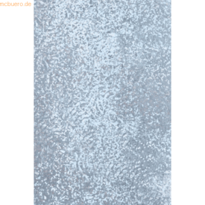 5 x Heyda Holografie-Klebefolie 100x50cm silber
