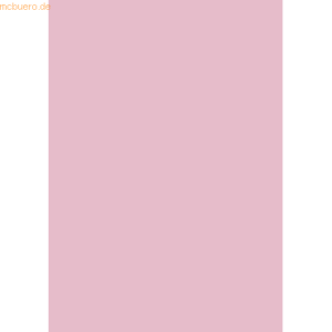 100 x Heyda Tonpapier 130g/qm A4 (21x30cm) rosa