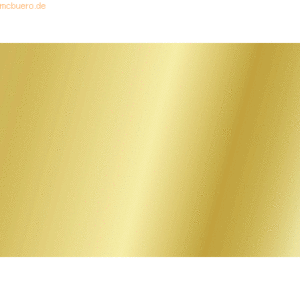 10 x Heyda Tonpapier 130g/qm 50x70cm gold glänzend