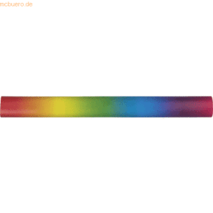 10 x Heyda Transparent-Papier Regenbogen 48x68cm 115g/qm 10 Blatt