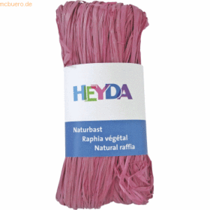 5 x Heyda Naturbast 50g rosa