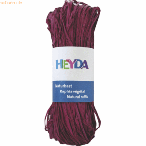 5 x Heyda Naturbast 50g bordeaux