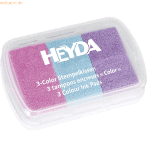 Heyda Stempelkissen je Farbe 6x3cm Babyfarben