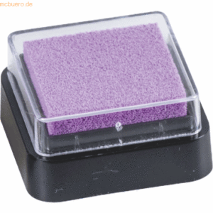 10 x Heyda Stempelkissen Mini 3x3cm violett