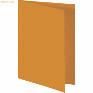 50 x Heyda Doppelkarte B6 200g/qm orange