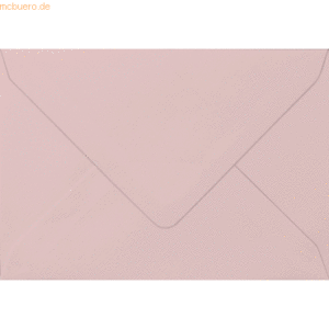 50 x Heyda Briefumschlag A6 105g/qm nassklebend rosa