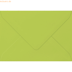 50 x Heyda Briefumschlag A6 105g/qm nassklebend apfelgrün