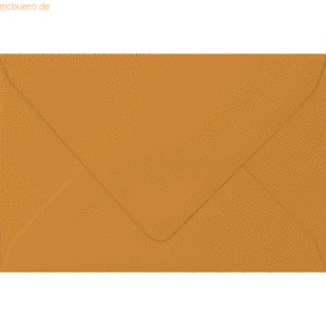 50 x Heyda Briefumschlag B6 105g/qm nassklebend orange