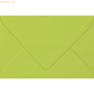 50 x Heyda Briefumschlag B6 105g/qm nassklebend apfelgrün