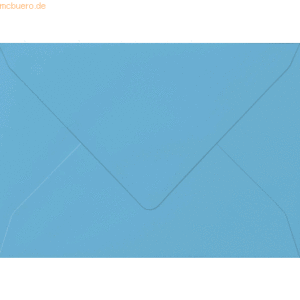 50 x Heyda Briefumschlag A5 105g/qm nassklebend azurblau