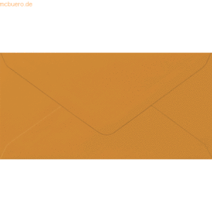 50 x Heyda Briefumschlag DL 105g/qm nassklebend orange