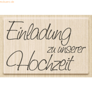 Heyda Motivstempel 'Einladung zu unserer Hochzeit' 6