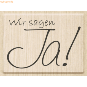 Heyda Motivstempel 'Wir sagen JA!' 6