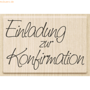 Heyda Motivstempel 'Wir feiern Kommunion' 1