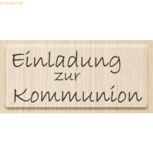 Heyda Motivstempel 'Einladung zur Kommunion' 6