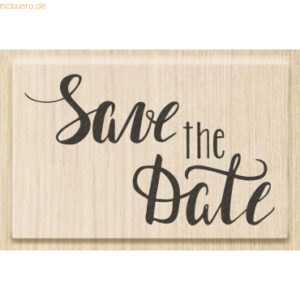 Heyda Motivstempel 'Save the date' 6