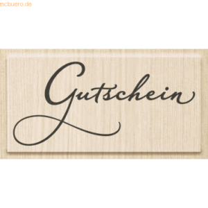 Heyda Motivstempel 'Gutschein' 7