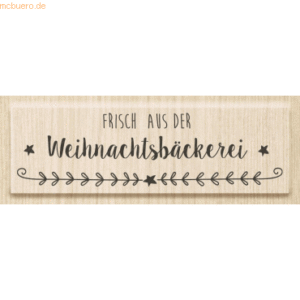 Heyda Motivstempel 'Frisch aus der Weihanschtsbäckerei' 7