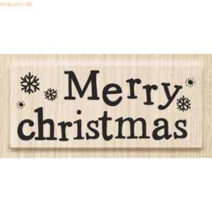 Heyda Motivstempel 'Merry Christmas' 5