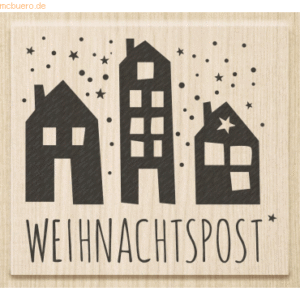 Heyda Motivstempel 'Weihnachtspost' 6