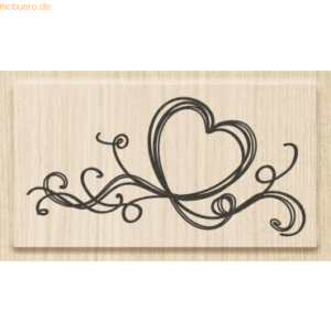 Heyda Motivstempel 'Feelings' 6x3cm