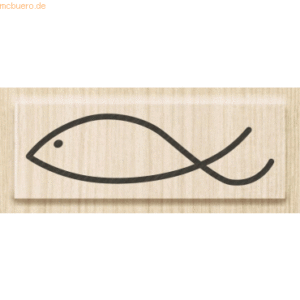 Heyda Motivstempel 'Fisch modern' 5x1