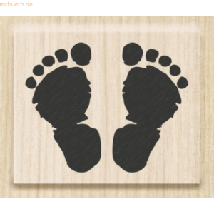 Heyda Motivstempel 'footsteps' 3