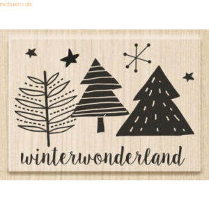 Heyda Motivstempel 'Winterwonderland' 6