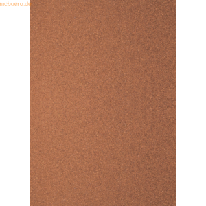 10 x Heyda Glitterkarton A4 360g/qm orange rot