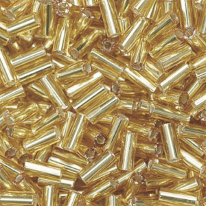 5 x Knorr prandell Rocailles 5x2 mm gold VE=10g