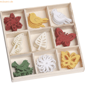 Knorr prandell Filzbox Ornament Floral VE=45 Teile