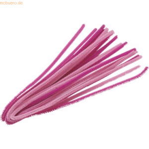 6 x Knorr prandell Biegeplüsch 50 cmx6mm Durchmesser pink VE=10 Stück