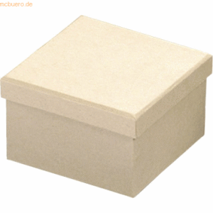 5 x Knorr prandell Pappbox mit Deckel quadratisch 11