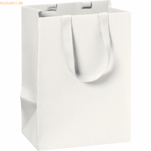 10 x Stewo Geschenktasche 10x8x14cm One Colour beige hell