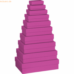Stewo Geschenkbox One Colour VE=10 Stück Größen sortiert pink