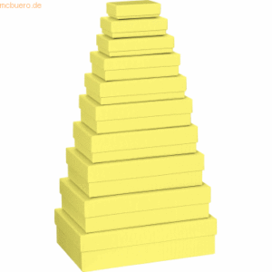 Stewo Geschenkbox One Colour VE=10 Stück Größen sortiert gelb