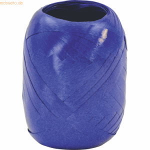 12 x Stewo Geschenkband Poly Eiknäul 5mmx20m blau dunkel