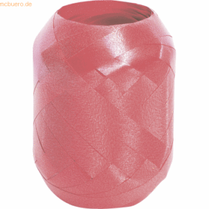 12 x Stewo Geschenkband Poly Eiknäul 10mmx30m rot