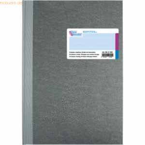 K+E Spaltenbuch A4 mit Kopfleiste 10 Spalten 96 Blatt hellblau