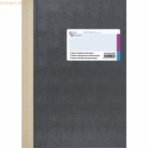 K+E Spaltenbuch A4 2 Spalten 240 Blatt hellblau