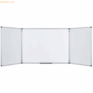 Bi-Office Whiteboard Trio Maya lackiert magnethaftend 90x60cm