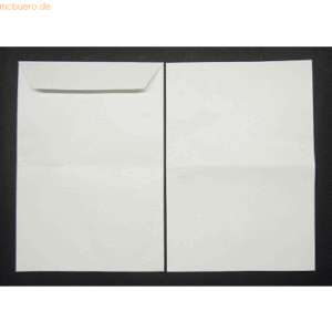 Blanke Versandtaschen 280x400mm (DIN E4) 120g/qm HK VE=250 Stück weiß