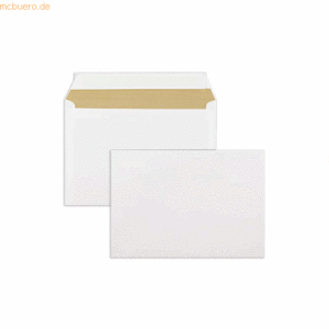 Blanke Briefumschläge Biotop3 C5 90g/qm haftklebend VE=500 Stück creme