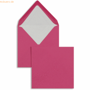 Blanke Briefumschläge 164x164mm 100g/qm gummiert VE=100 Stück fuchsia