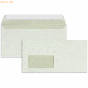 Blanke Briefumschläge Munken Pure DIN C6/5 90g/qm HK Fenster VE=500 St