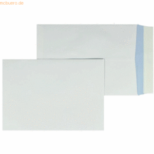 Blanke Versandtaschen EnURO C4 125g/qm haftklebend VE=125 Stück weiß